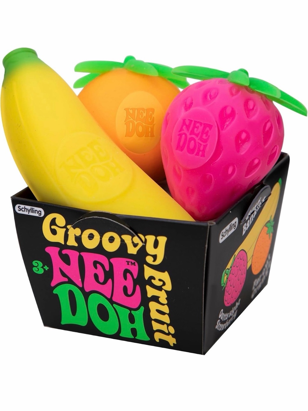 NeeDoh Schylling Groovy Fruit